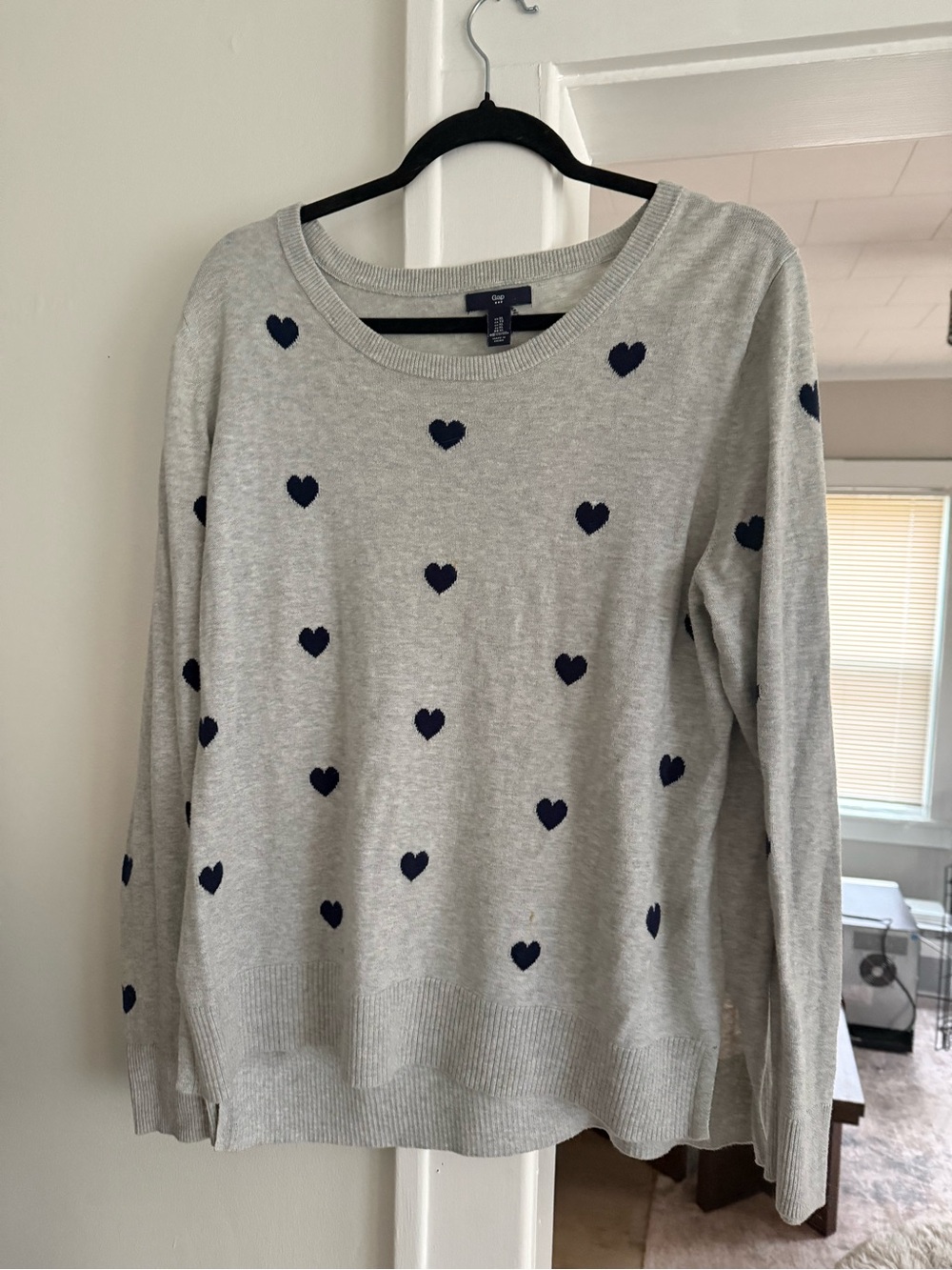 GAP Light Gray Crewneck Sweatshirt